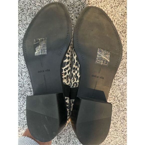 ❤️Dolce Vita Tristan Animal Print Ankle Boots 8M - Picture 4 of 7